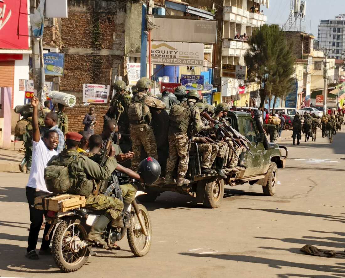 M23 rebels enter the centre of east Congo's second-largest city, Bukavu, and take control of the South Kivu province administrative office, Sunday, Feb. 16, 2025.