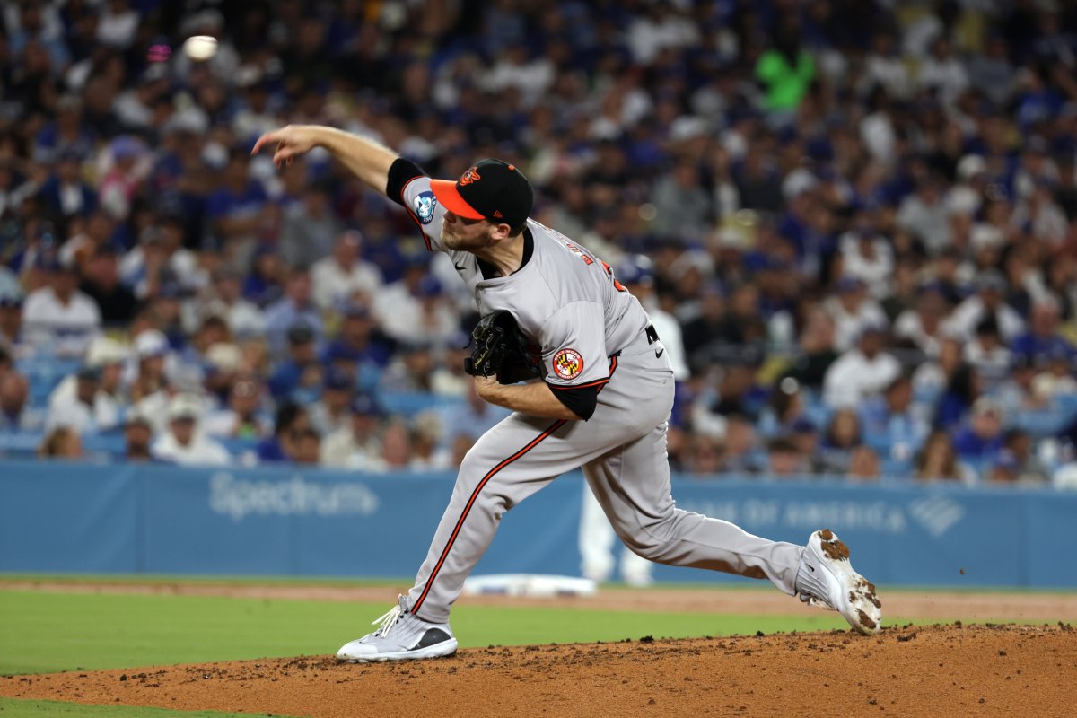 Baltimore Orioles pitcher Corbin Burnes