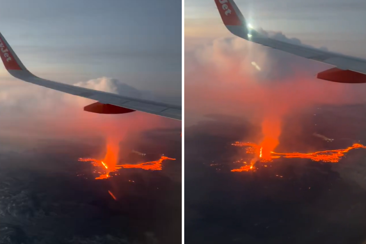 Iceland volcano eruption