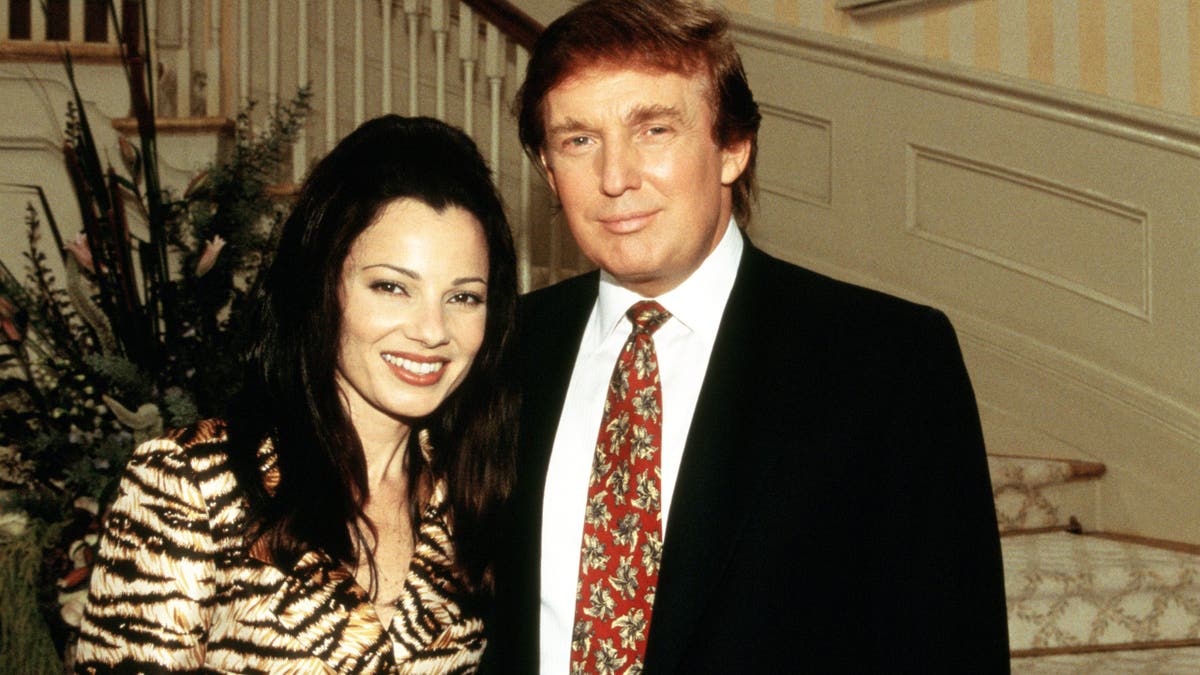 fran drescher and donald trump in the nanny