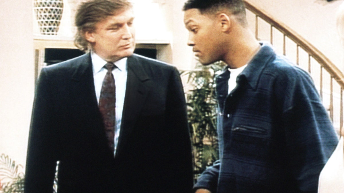 will smith and donald trump in fresh prince of bel air