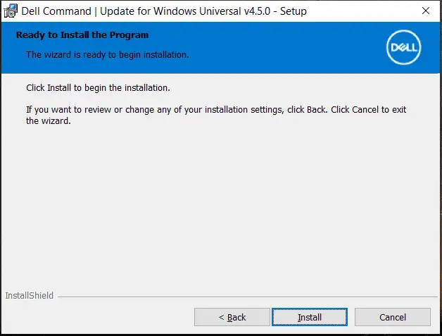 dell command update 2