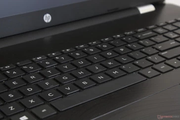 HP 17z  keyboard