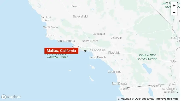 earthquake strikes near Malibu, California