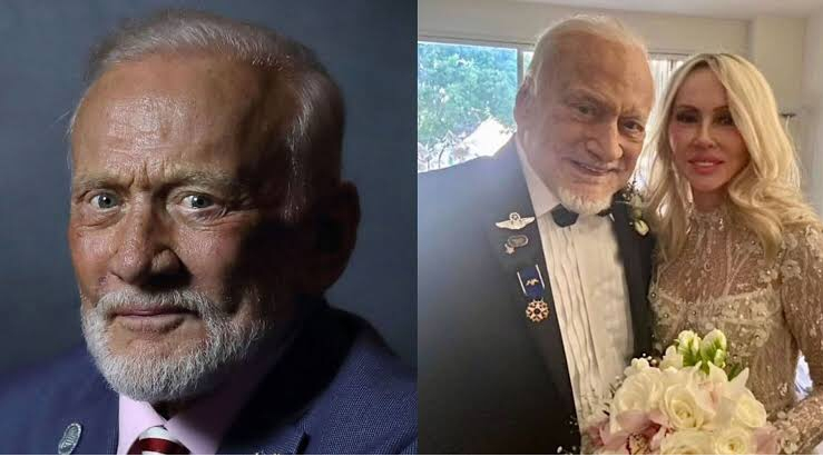 Buzz Aldrin gets married
