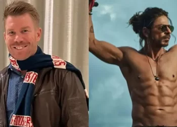 David Warner becomes Shah Rukh